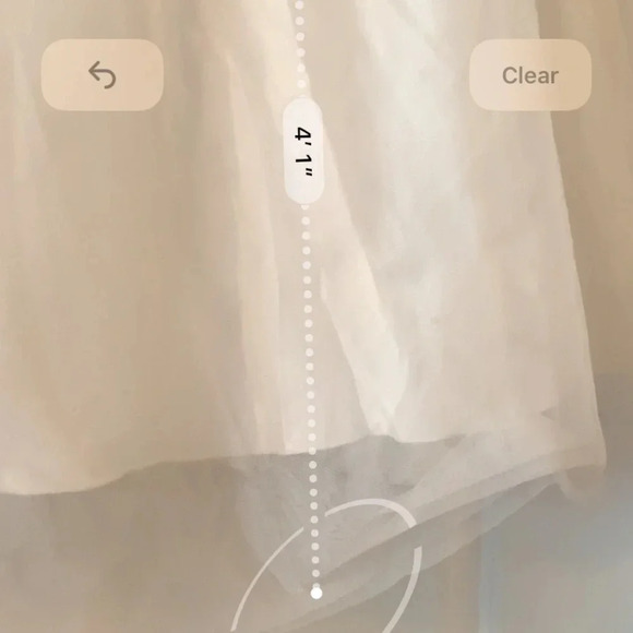 Social Code Strapless Embroidered Gown White - Picture 11 of 11